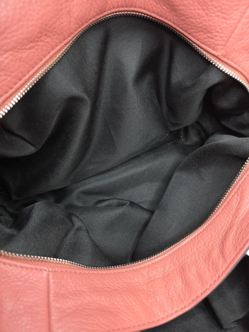 Vince Camuto Pink Leather Shoulder Tote EUC - Picture 10 of 13